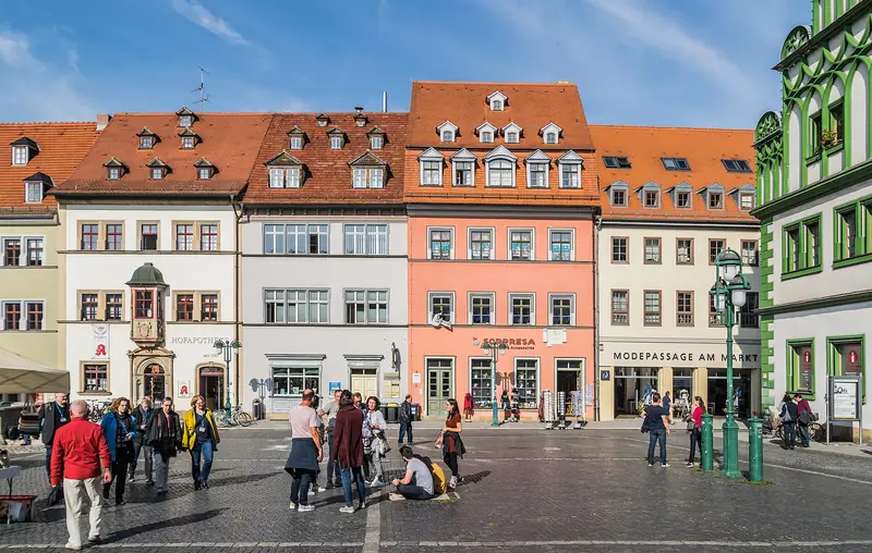 Marktplatz i Weimar