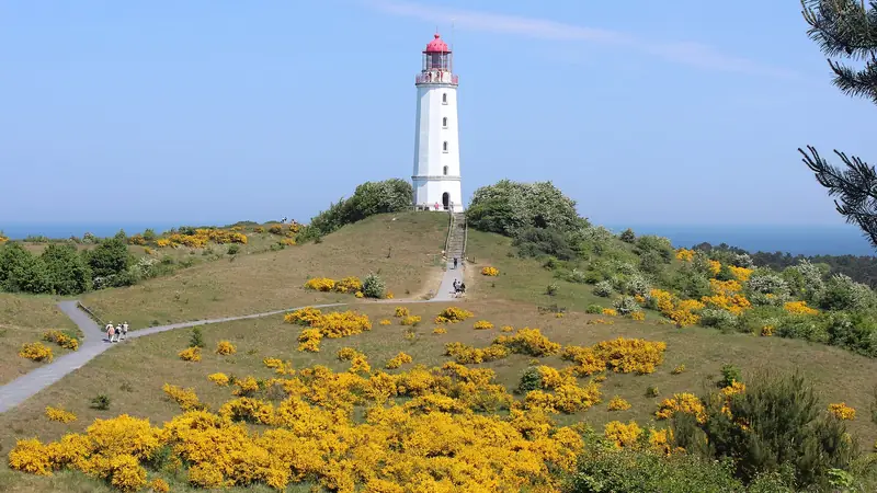 Fyren Dornbusch på Hiddensee