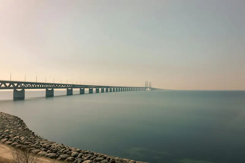 Öresundsbron sedd från Malmö