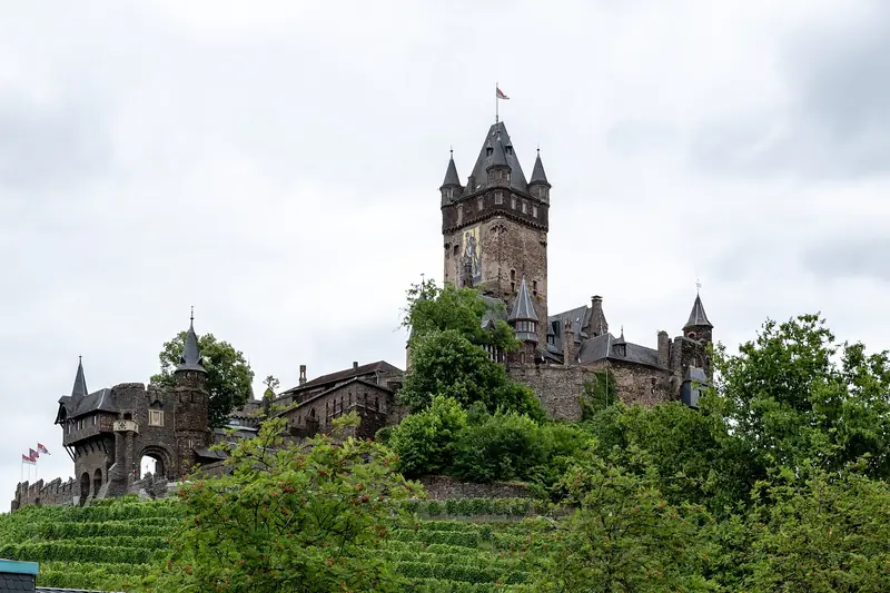 Reichsburg Cochem i Rheinland-Pfalz