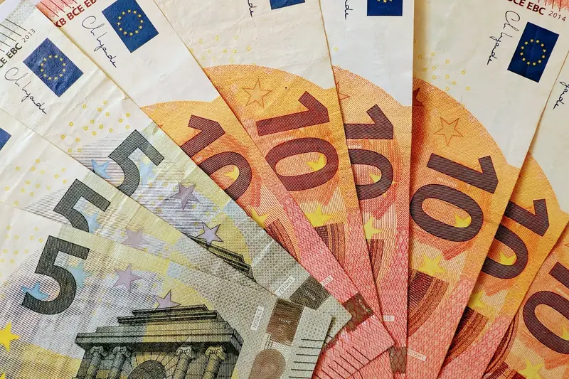 eurosedlar i olika valörer