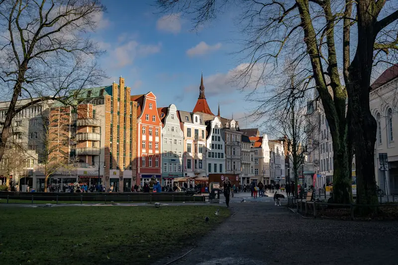 Stadsmiljö i Rostock